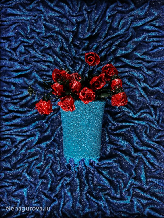 Картина ”Розы”, 2014г
